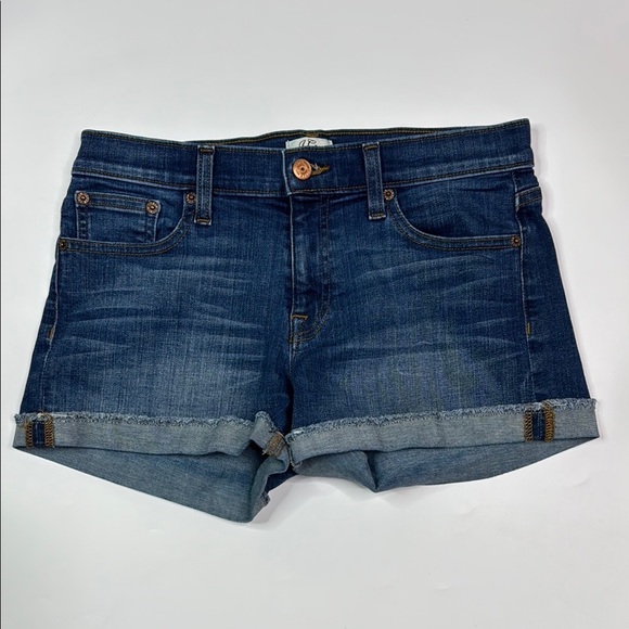 J. Crew Pants - J.Crew Rolled Cuff Denim Shorts Size 26